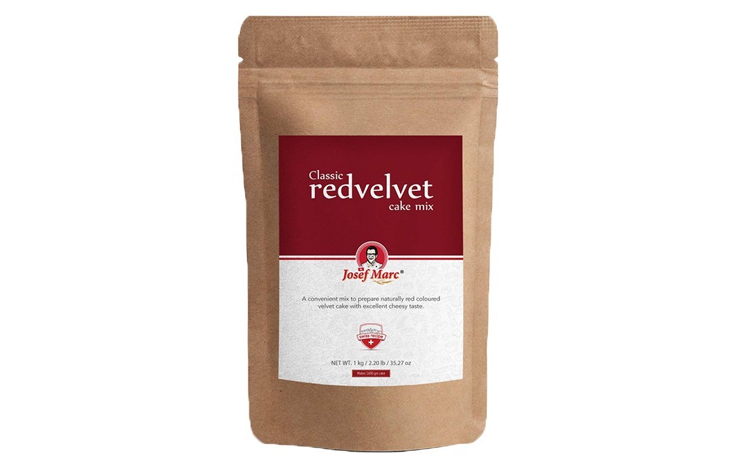Josef Marc Classic Redvelvet Cake Mix    Pack  1 kilogram